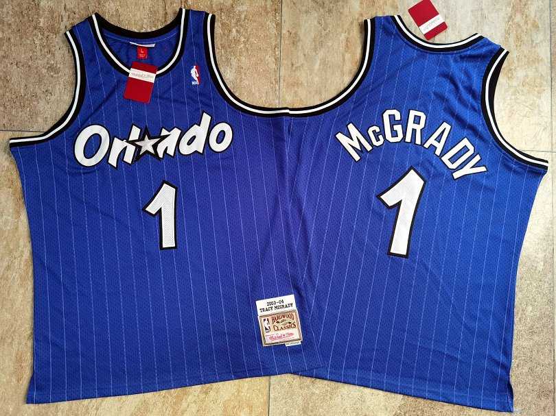 Magic 1 Tracy McGrady Blue 2003-04 Hardwood Classics Swingman Jersey Mixiu,We sell and wholesale Magic 1 Tracy McGrady Blue 2003-04 Hardwood Classics Swingman Jersey Mixiu on line form chian!